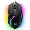 thumbnail image 1 of Wired Gaming Mouse, 12,800 DPI with Optical Sensor, 8 Programmable Buttons, 13 RGB Backlit Modes, Ergonomic Design, Custom Software Gaming Mice for Laptop,PC, 1 of 7