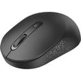 thumbnail image 1 of Bluetooth Wireless Mouse, Bluetooth 5.0 & 2.4G USB Receiver, Compact & Portable, Silent Click, Ergonomic Symmetrical Design, 18-Month Battery, Adjustable DPI, Wide Compatibility - Black, 1 of 8
