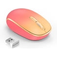 thumbnail image 1 of Wireless Mouse, 2.4G Quiet Computer Mouse with USB Receiver, 4 Buttons Portable Cordless Mice for Chromebook, Laptop, PC, Mac, 800/1200/1600 DPI, 1 of 8