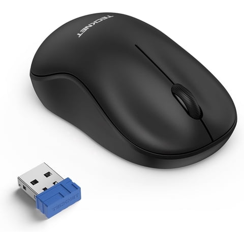 Wireless Mouse for Laptop, 2.4G Silent Mouse Quiet Click, Small Portable Computer Mouse, 5 DPI Levels, Cordless Mice for PC, Chromebook, Mac