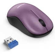 Wireless Mouse for Laptop, 2.4G Silent Mouse Quiet Click, Small Portable Computer Mouse, 5 DPI Levels, Cordless Mice for PC, Chromebook, Mac