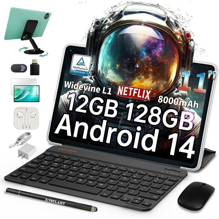 TECLAST P50S 11 inch Tablet with Keyboard and Mouse, Android