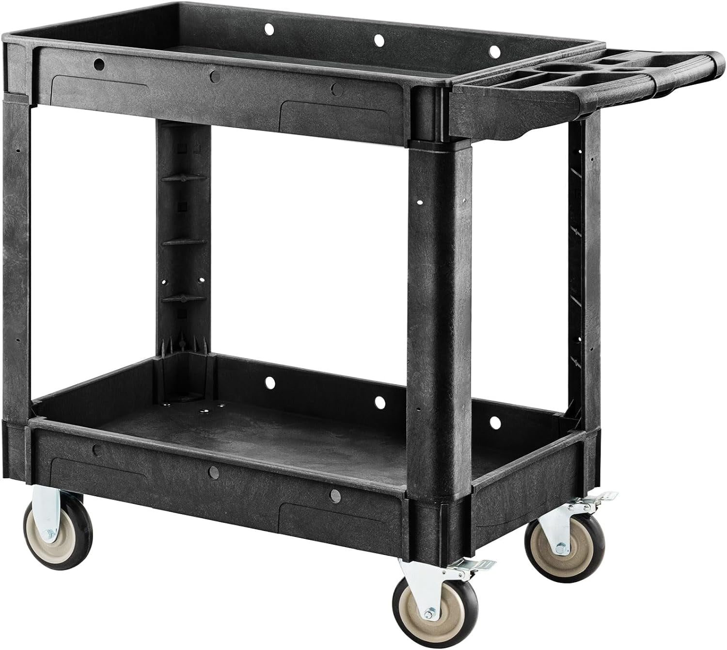 Crystals Tool Trolley On Wheels, 3-Tier Tool Storage Organiser With