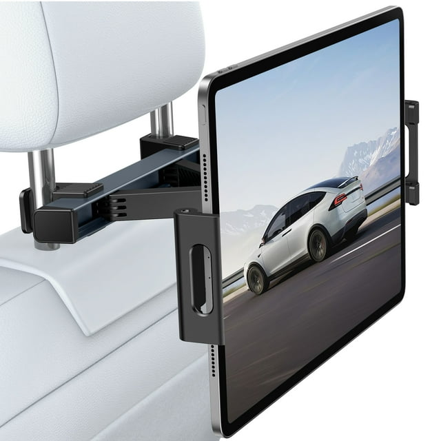 TECURS Car Tablet Headrest Holder Car Back Seat Tablet Mount Stand
