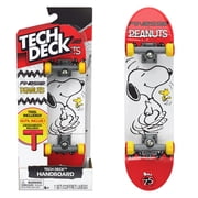 Tech Deck, Finesse Peanuts Handboards, Authentic Mini Skateboards for Kids Ages 6 and up