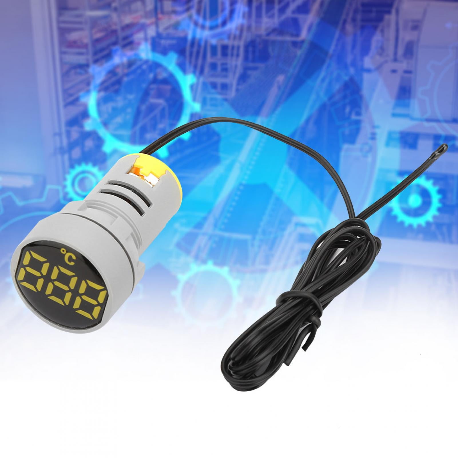 TED Thermometer, 0.5W MutiColor Optional Temp Measuring Meter