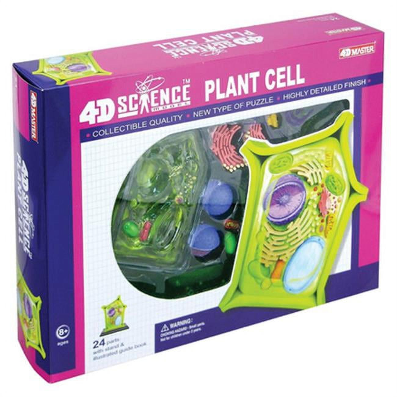 FAME MASTER TEDCO 4D Science Plant Cell Anatomy Model for Kids, 24 Pieces, Ages 8 and Up, Educational Toy