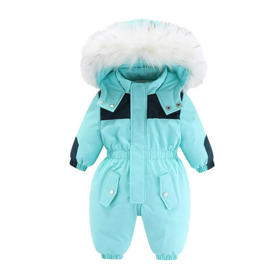 TEDOYE Baby Boy Winter Snowsuit Toddler Jacket Outfits Girl Snow Suits Clothes Stylish Wear, 2-3Years