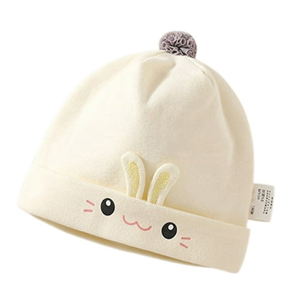TEDOYE Baby Hats & Caps For Soft Breathable Comfortable Daily Wear Unisex Toddler Headwear For Boys Girls 0-12 Months Birthday Wear, A