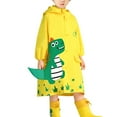 thumbnail image 1 of TEDOYE Boys Raincoats Lightweight Hooded Rain Wear For Kids Outdoor Activities All Seasons Toddler-Teen Leisure Wear, 3-5Years, 1 of 3