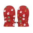 thumbnail image 1 of TEDOYE Kids Winter Warm Gloves Christams Winter Toddler Kids Boys Girls Soft Warm Wool Lined Gloves Full Finger Children Thermal Knit Gloves For Cold Weather 6-18 Months, 1 of 5