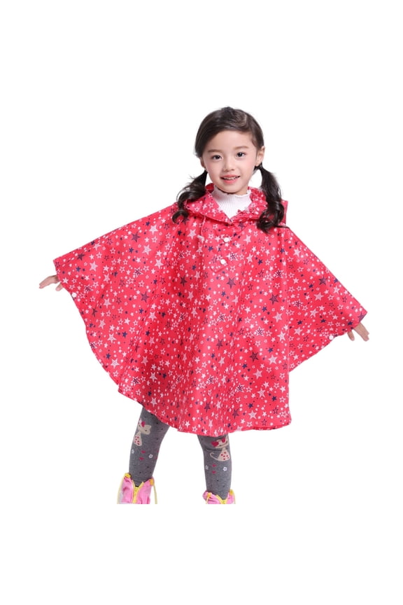 Raincoats Toddler Wear Rain For Boy Kids Girls Cartoon Children 3D Ponchos Jacket Boys Coat&jacket Hooded Rainwear Classic Wear, 3-5 Years