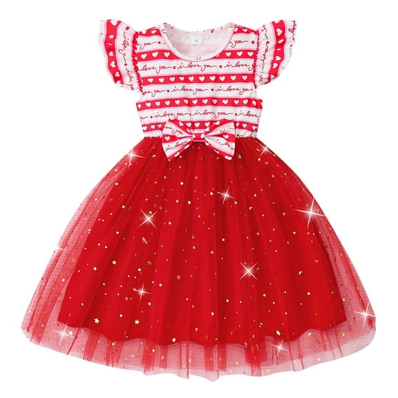 TEDOYE Toddler Child Floating Sleeve Casual Ballet Dress (2 7 Years Old) Versatile Wear, 5-6 Years