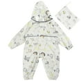 thumbnail image 1 of TEDOYE Toddler Children's onePCS Raincoats cartoon full print lightweight hooded Raincoats for boys and girls waterproof jumpsuit Comfort Wear, 8-9 Years, 1 of 6
