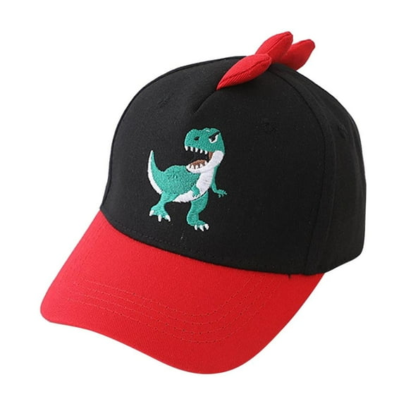 TEDOYE Toddler Dinosaur Kids Baseball Cap Sun Hat For Boys Girls Outdoor Sun Adjustable Relaxed Fit Wear, 2-8 Years