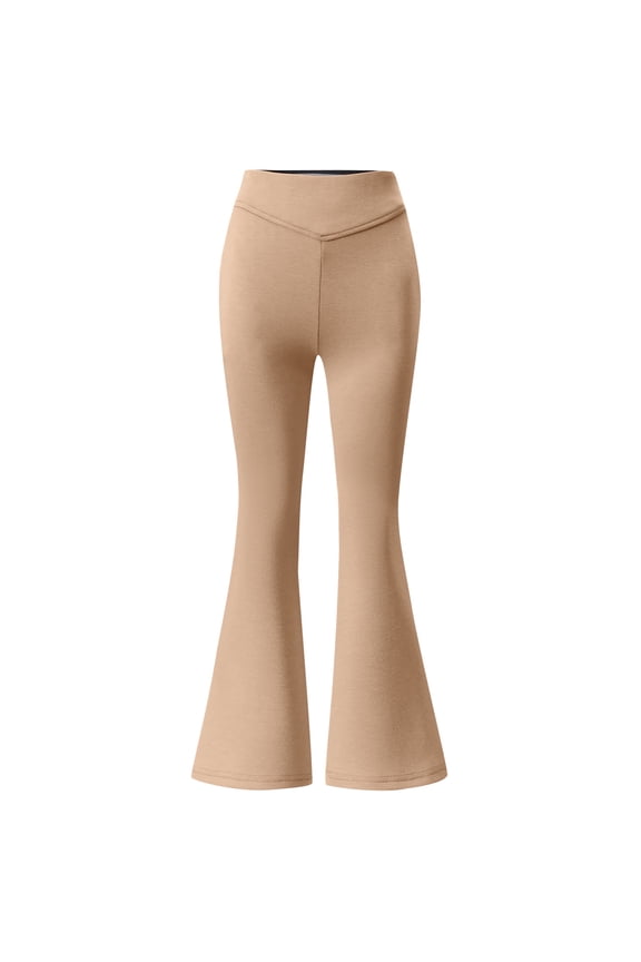 Toddler Girls Dressy Bottom Flare Pants School Uniforms Pants Size 5 14Years School Uniforms Pants For Girls Birthday Wear, 13-14 Years