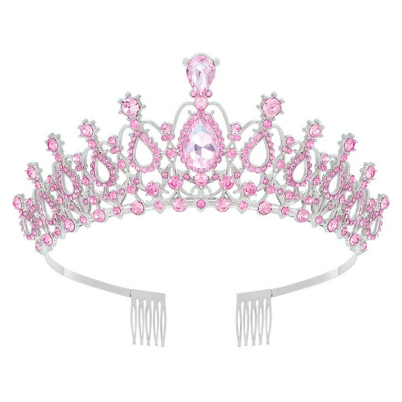 TEDOYE Toddler Girls Hair Accessories Sparkly Headband For Kids Party Wedding Dress Up Birthday Celebration Versatile Wear, Over 8 years old