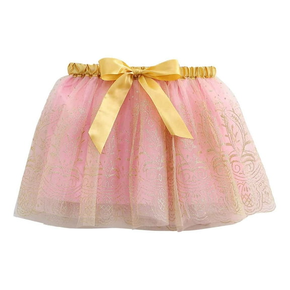 TEDOYE Toddler Kids Girls Dance Party Skirt Ballet Skirts Trendy Wear, 9-11 Years