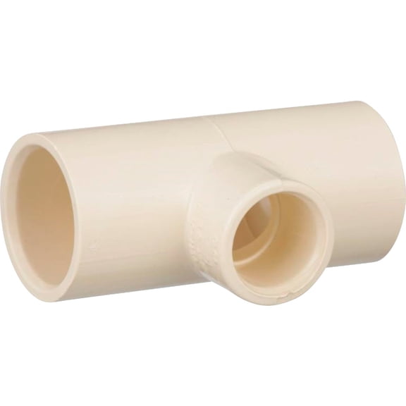 Charlotte Pipe CPVC Tee Pipe - 3/4" x 3/4" x 1/2", Multicolor