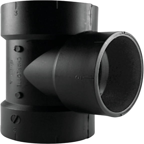 Charlotte Pipe ABS Tee Vent Plumbing T Pipe Vent - 3 In. HXHXH