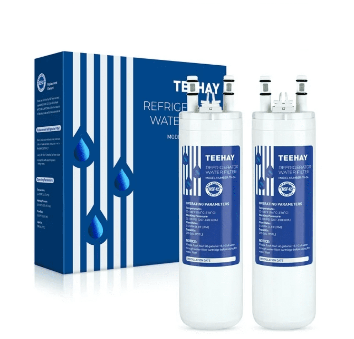 TEEHAY WF3CB Frigidaire Compatible, Puresource3 Refrigerator Water