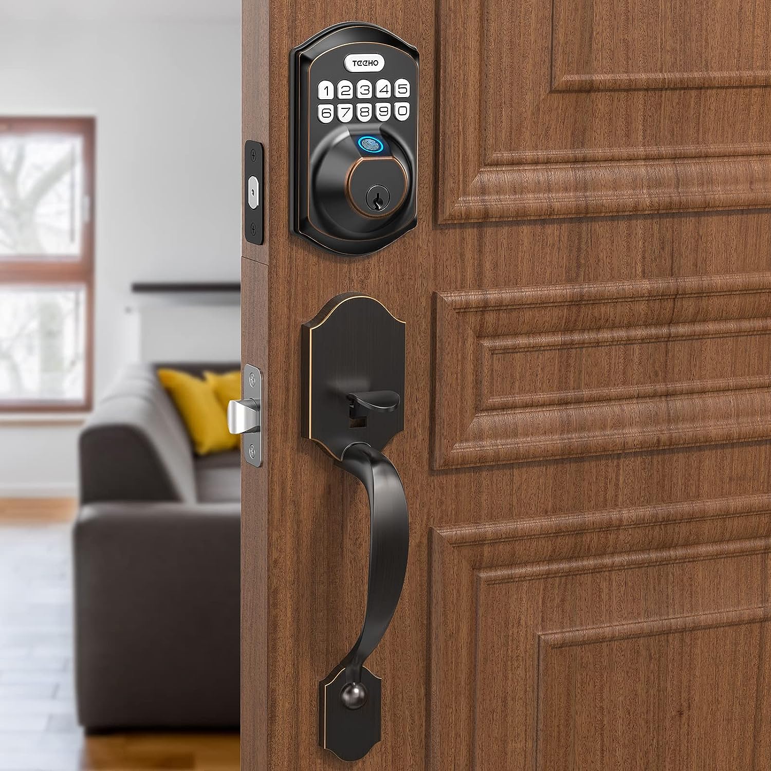 Hyper Tough Digital Deadbolt, Oil Rubbed Bronze, Model 1752004
