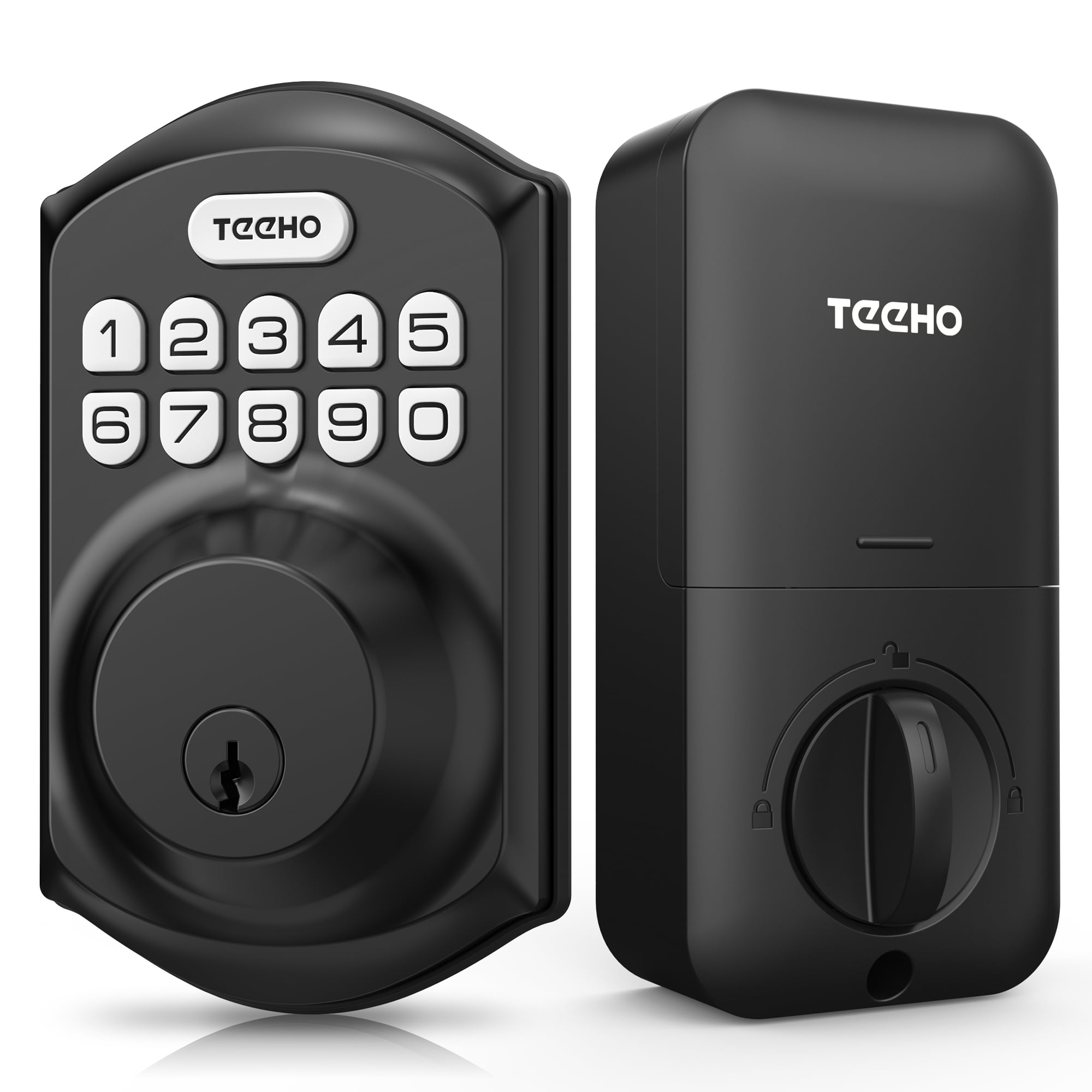 TEEHO Keyless Entry Door Lock Keypad Electronic Smart Deadbolt for