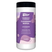 TEEM Probiotic Powered Cleaning Wipes with Lavender Essential Oil, (30 count)