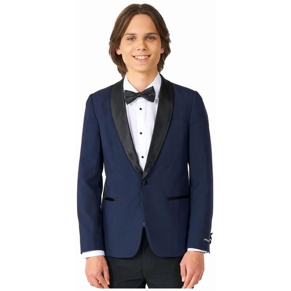 OppoSuits Teen Boys' Tuxedos TEEN BOYS Midnight Blue - US 12Y Blue
