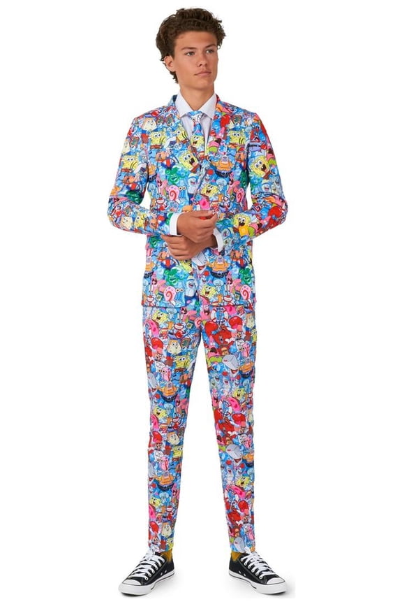 Teen Boys' Suits TEEN BOYS SpongeBobT Frenzy - US 12Y Multicolor