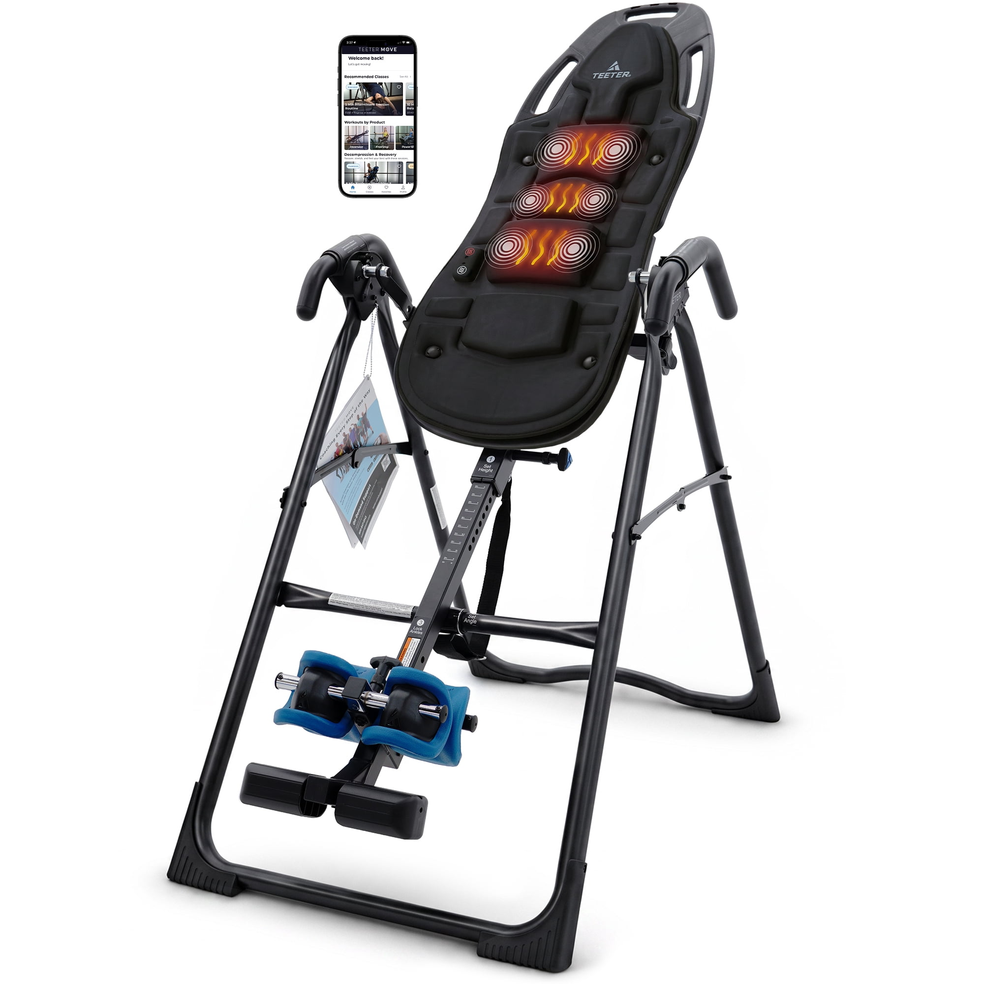 Teeter EP-560 Ltd Inversion Table with Heat and Vibration Cushion ...