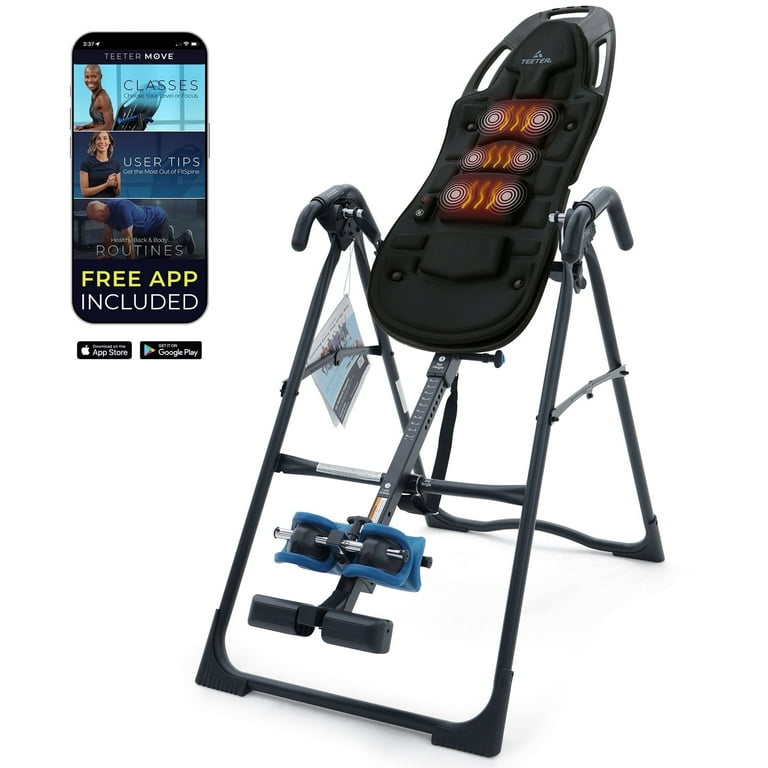 Teeter EP-560 Ltd. Inversion Table, Heat & Vibration Cushion