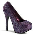 thumbnail image 1 of TEEZE-06R, 5 3/4" Heel, 1 3/4" Hidden  Rhinestone Pump Shoes, 1 of 4