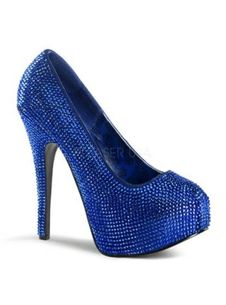 Fabulicious Heels in Womens Shoes Blue Walmart