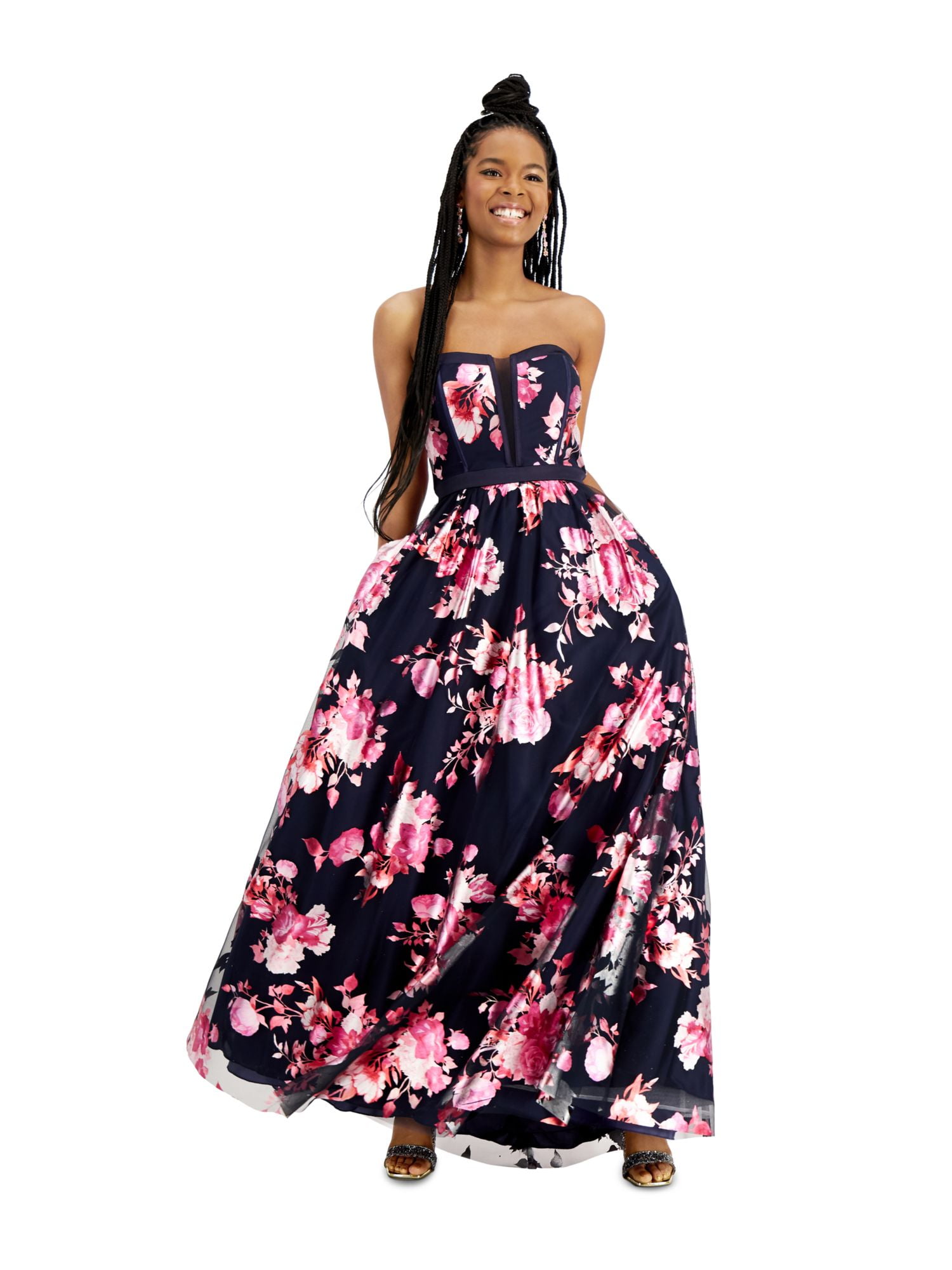 Teeze me cheap strapless dress