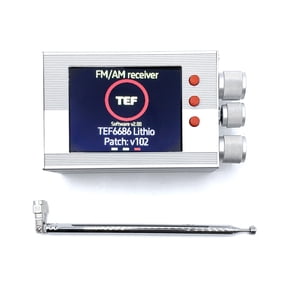 TEF6686 All Band Radio 3.2inch LCD Portable Shortwave Radios Receiver LW/MW/SW/FM/AM with Antenna Built-in Speaker