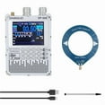 thumbnail image 1 of TEF6686 Radio DP-666 Full Band FM/LW/MW/SW Shortwave Radio+Loop Antenna Kit ESP32 RDS 2.8 Inch IPS Touch Screen,1 * Radio 1 * Loop Antennas 1 * Touch Pen 1 * TYPE-C Data Cable,White, 1 of 8