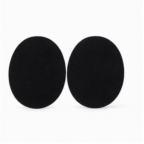 TEHAUX 1 Pair Faux Velvet Iron- Patches for Shoes, Hats, and Clothing 14x11CM Decorative Appliques