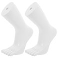 thumbnail image 1 of TEHAUX 1 Pair Foot Mannequin Toe Socks Display Stand Shoes Support Fake Leg For Retail Stores, 1 of 8