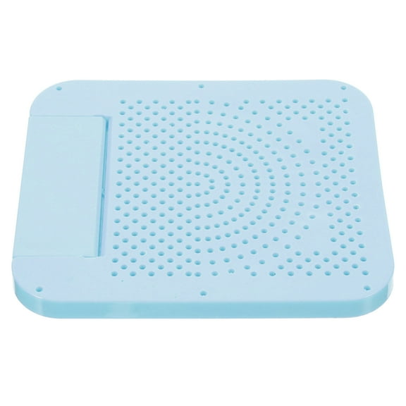 TEHAUX 1 Set Crocheting Supplies Diy Quilling Board For Diy Projects Sky Blue Rectangular