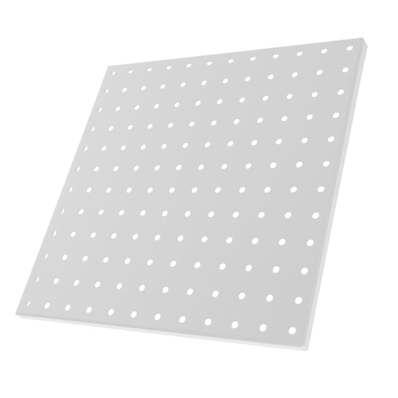 TEHAUX 1 Set Pegboard Panel Wall Pegboard Panel Metal Pegboard Display Panel Pegboard Accessory for Garage Shop