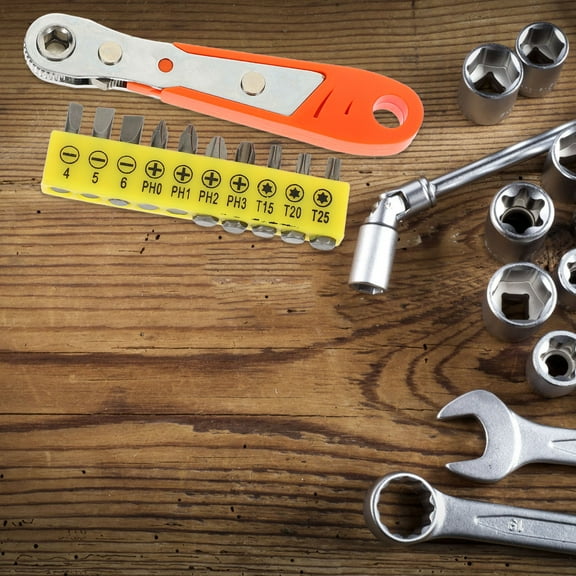 TEHAUX Car Repair Tool Set, Steel Construction, Assorted Colors, Automotive Hand Tools for Vehicle Maintenance