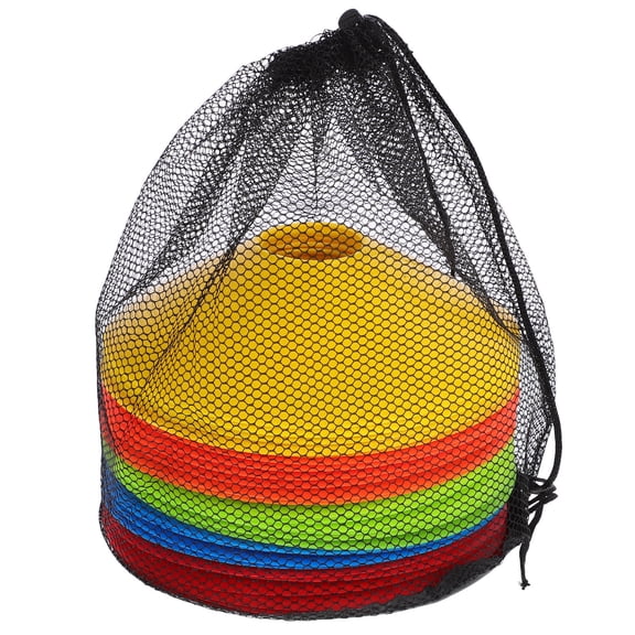 TEHAUX 1 Set of Soccer Training Discs Football Training Equipment Colored Disc Cones Sports Training Disc Cones