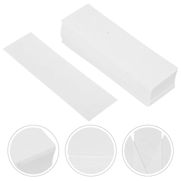 TEHAUX White Laboratory Filter Paper for Biological Microscopy, 100 Sheets, Experimental Supplies