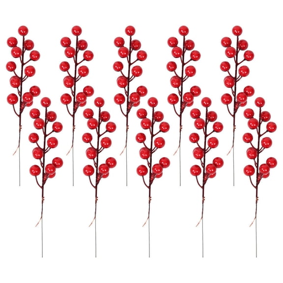 TEHAUX Artificial Flower Ornaments Assorted Color Wedding Decors Party Supplies 10Pcs