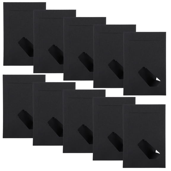TEHAUX 10Pcs Mini Craft Photo Frames with Rectangular Shape for Adults and Friends
