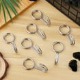 thumbnail image 1 of TEHAUX 10pcs Stainless Steel Utility Spiral Hooks for Home Organization and Storage, and Modern Design, 1 of 7