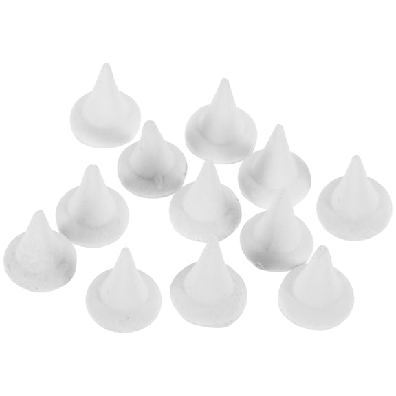 TEHAUX 12 Pcs Kiln for Pottery Fire-resistant Support Nails 1.80X1.50X1.50CM