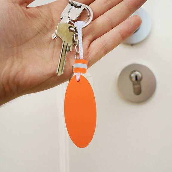 TEHAUX 12-Pack Floating Keychains for Boat Use, EVA , Prevent Keys from Sinking in Water
