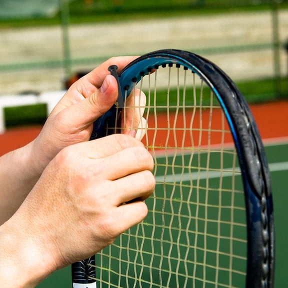 TEHAUX 15Pcs Portable Badminton Racket Tool Kit with Nylon Grommets for String Durability